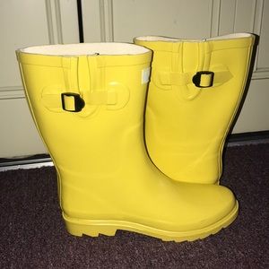 Yellow Rain Boots
